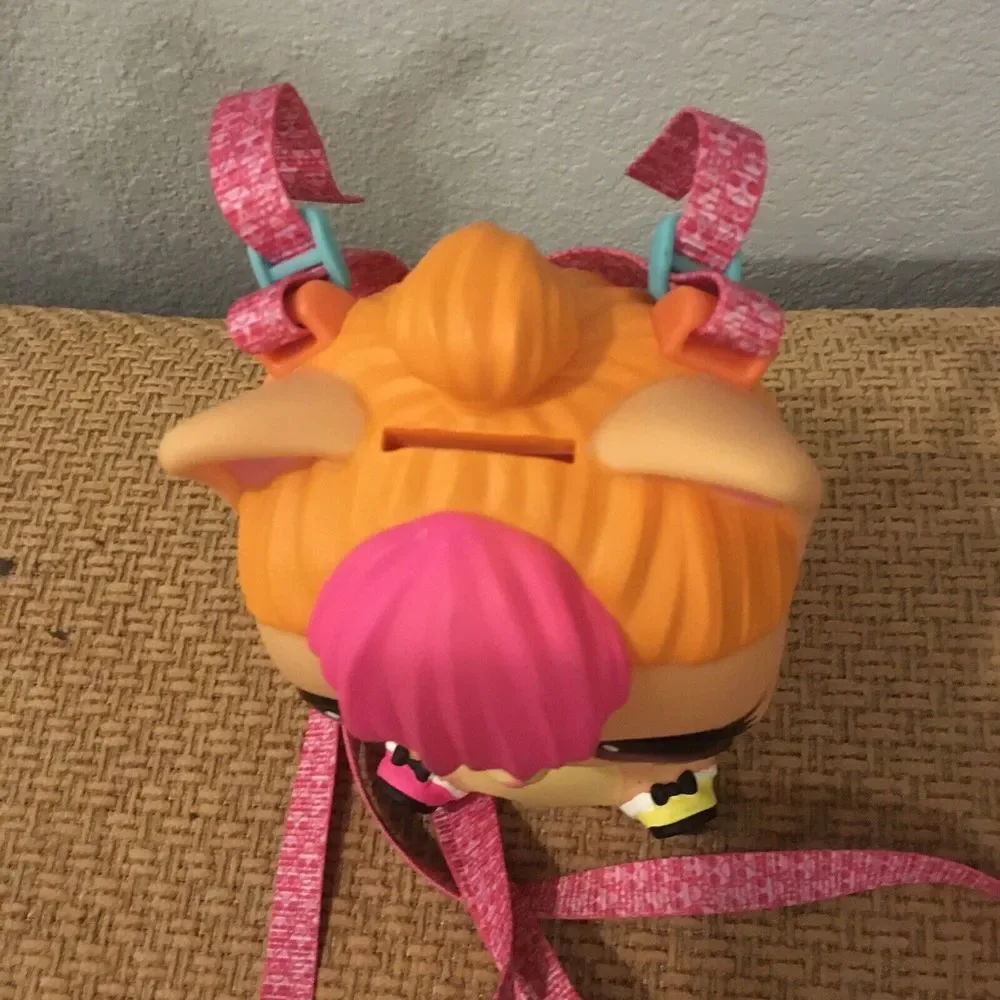 MGA LOL Surprise  Piggy Bank  Bag‎ Purse Neon Kitty Cat Biggie Pet Backpack
